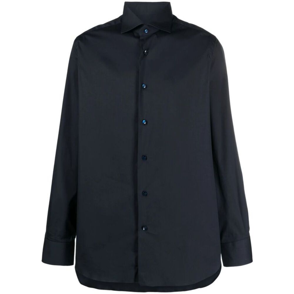 Barba Napoli Blue Shirts Men